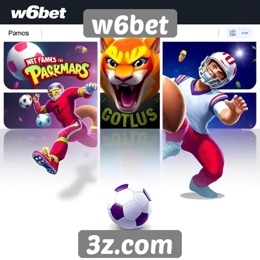 Principais jogos disponíveis na plataforma W6bet