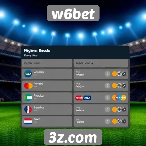 opções de pagamento disponíveis no site w6bet